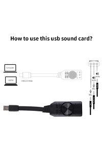 3185 Usb Ses Kartı Harici 7.1 Uyumlu Dönüştürücü Plextone Gs3 Pubg Lol Mikrofon Destekli ürün fotoğrafı