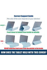İpad 7. 8. 9. Nesil 10.2" Kılıf Smart Case Standlı 360 Tam Koruma Akıllı Kapak ürün fotoğrafı