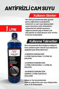 Antifrizli Cam Suyu Konsantre -30 Derece 1 Lt. ürün fotoğrafı