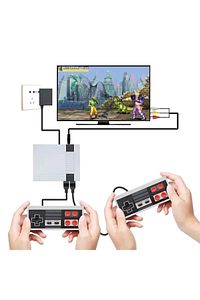 Retro 620 Oyunlu Nostalji Tv Atari Oyun Konsolu 2 Kollu Set (SCART BASLIKSIZ) ürün fotoğrafı