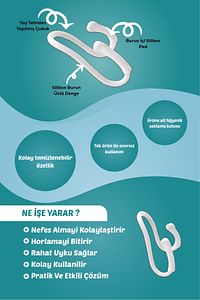 Anti-Horlama önleyici Burun Dilatörü Nefes Alma Cihazı Burun Tıkanıklığına ve Horlamaya Son ürün fotoğrafı