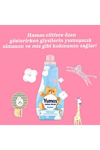 Doğal Özler Konsantre Çamaşır Yumuşatıcısı Bebek 1200 ml 50 Yıkama 3 Adet ürün fotoğrafı