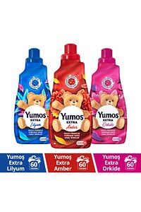 Extra Konsantre Çamaşır Yumuşatıcısı Amber 1440 ml Lilyum 1440 ml Orkide 1440 ml ürün fotoğrafı