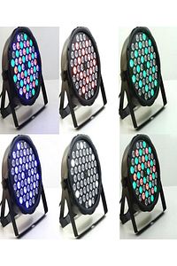 Sese Duyarlı Rgb Led 1 Watt 54x3 Led Par Sahne Işığı-parti, Disko,restoran, Bahçe, Park Plaza Vb. ürün fotoğrafı