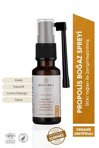 Organik Propolis Kekik Karanfil Boğaz Spreyi 20 ml ürün fotoğrafı