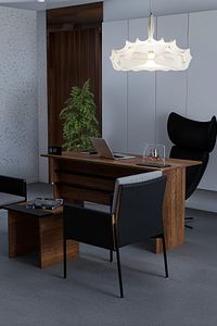 Ofis Masası - 140x60 - Makam Odası Takımı - Ofis Masası Takımı - Makam Odası Set ürün fotoğrafı