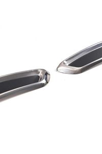 Vw Passat B8 Krom Arka Tampon Alt Çıta + Egzoz Görünümlü Difüzör 2015-2019 P.çelik ürün fotoğrafı