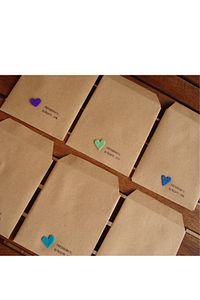 100 Adet Kalın Kraft Hazır Hediye Paket Ip Hediyeli 13x20cm (ZARF TABANLI) Ambalaj Kağıdı ürün fotoğrafı