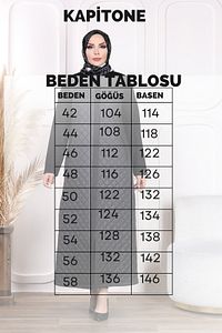 Kapitone Fermuarlı Siyah Mont Tesettür Tam Boy Kapitone Pardesü Kışlık Manto Kapitone ürün fotoğrafı