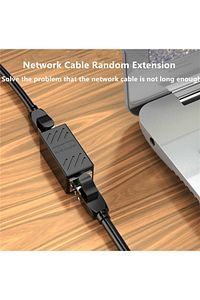 Gigabit Destekli Rj45 Dişi Dişi Cat5e/cat6/7/8 Ethernet Internet Lan Ağı Birleştirici Ara Aparatı ürün fotoğrafı