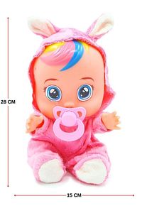 Mavi Beyaz Ve Pembe Renk Ağlayan Ve Konuşan Et Bebek ürün fotoğrafı
