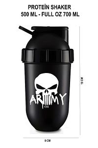 Protein Shaker Karıştırıcı Sporcu Shaker Antreman Shaker 500 ml Sporcu Suluğu Suluk Futbolcu Suluğu ürün fotoğrafı