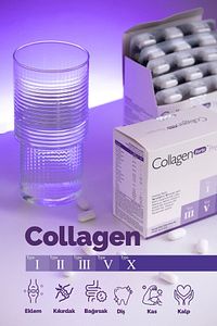 5 Tip Premium Kolajen 90 Tablet X 1500mg Biotin & Multivitamin ürün fotoğrafı