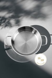 Silver 6 Parça Paslanmaz Çelik Sahan Seti (16-18-20 CM) ürün fotoğrafı