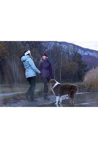 Kadın Su Tutmaz Ve Sıcak Tutan Outdoor Pantolon - Siyah - Sh100 ürün fotoğrafı