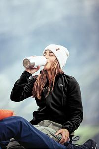 Kadın Outdoor Polar - Siyah - Mh100 ürün fotoğrafı