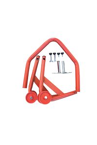 Motosiklet Kaldırma Sehpası (Paddock Stand) kırmızı V aparat ürün fotoğrafı