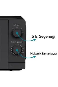HMIN-05 700W Inverter Mikrodalga Fırın - Siyah ürün fotoğrafı
