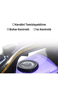2500 Watt Seramik Mor Buharlı Ütü ürün fotoğrafı