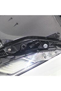 Honda PCX 125 2021-2024 Uyumlu Ön Cam Füme 70 cm ürün fotoğrafı