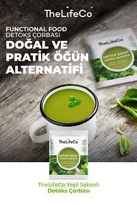 Katkısız Yeşil Sebzeli Detoks Çorbası Karışımı 21 G (DÜŞÜK KALORİLİ, VEGAN, GLÜTENSİZ) ürün fotoğrafı