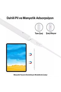 İpad Air Pro Mini Tüm Modeller Ile Uyumlu Avuç Içi Reddi Stylus Yazı Çizim Kalemi ürün fotoğrafı
