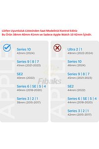 Apple Watch 41/40/38 Mm Series 10/9/8/7/6/5/4/3/se Kordon Kayış Strap Kaliteli Spor Klasik Slikon ürün fotoğrafı