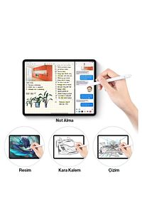 İpad Air Pro Mini Tüm Modeller Ile Uyumlu Avuç Içi Reddi Stylus Yazı Çizim Kalemi ürün fotoğrafı