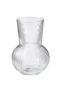 Dekoratif Vazo Küçük Boy Karaf 17 Cm Saydam Cam ürün fotoğrafı