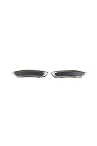 Vw Passat B8 Krom Arka Tampon Alt Çıta + Egzoz Görünümlü Difüzör 2015-2019 P.çelik ürün fotoğrafı