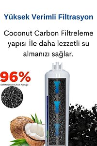 14 Aşamalı Çelik Tanklı Ph Alkali Mineral Filtreli Premium Su Arıtma Cihazı ürün fotoğrafı