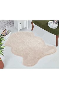 Peluş Halı Krem ürün fotoğrafı