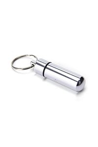 Mini Tablet Ilaç Hap Taşıma Kutusu Anahtarlık Su Geçirmez 3cm X 1,3 Cm ürün fotoğrafı
