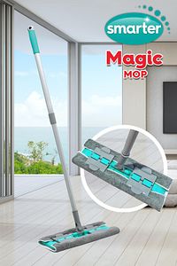 Magıc Mop Paspas Temizlik Seti Mandallı Yer Yüzey Temizlik Havlusu Bezi Uyumlu ürün fotoğrafı