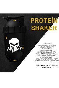 Protein Shaker Karıştırıcı Sporcu Shaker Antreman Shaker 500 ml Sporcu Suluğu Suluk Futbolcu Suluğu ürün fotoğrafı