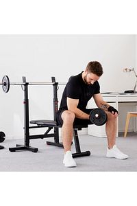 Corength Bar Destekli Katlanabilir Bench Kas Geliştirme Sehpası ürün fotoğrafı