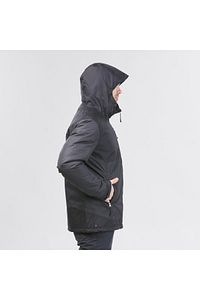 Erkek Su Geçirmez Outdoor Kar Montu / Kışlık Mont - Siyah - Sh500 -10°c ürün fotoğrafı