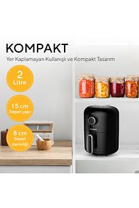 Haf-05 2 Lt Yağsız Fritöz ürün fotoğrafı