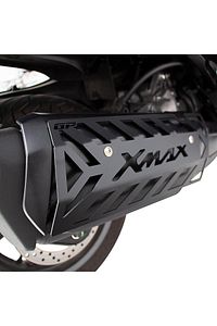 Gp Kompozit Yamaha Xmax 2018-2024 Uyumlu Egzoz Koruma Kapağı Siyah ürün fotoğrafı