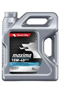 Po Maxima Plus 10w-40 4 Litre Lt Motor Yağı - Benzinli Ve Dizel Araç Yağı ürün fotoğrafı