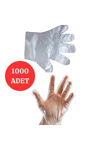 Şeffaf Eldiven Poşet Hışır Eldiven 10 X 100'lü Paket ürün fotoğrafı