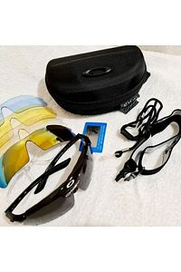 Oakley Polarize 5 lensli taktikal gözlük / Tactical gözlük / Bisiklet Gözlüğü ürün fotoğrafı
