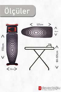 Harbinger Mm123 Blackboard Ütü Masası ürün fotoğrafı