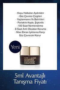 Seyahat Boy Cilt Bakım Seti - Advanced Night Repair Onarıcı Serum 7ml Jel Göz Kremi 5ml ürün fotoğrafı