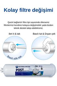 14 Aşamalı Çelik Tanklı Ph Alkali Mineral Filtreli Premium Su Arıtma Cihazı ürün fotoğrafı