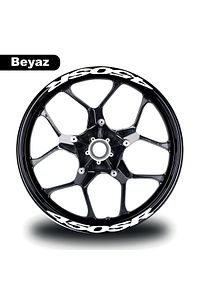 Cf Moto Sr450 Jant Içi 450sr Yazı Motosiklket Sticker Beyaz Renk Modeli ürün fotoğrafı