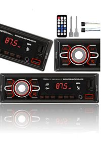 Sn-606 Çift Usb'li Bluetooth Oto Teyp Araba Teyibi Kumandalı Oto Teyip Mp3 Çalar Amfi Çıkışlı ürün fotoğrafı