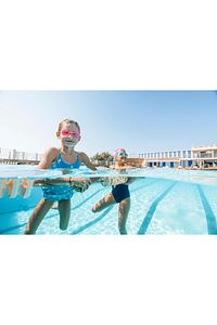 Çocuk Yüzücü Gözlüğü - Pembe/turuncu - Şeffaf Camlar - Xbase 808PSERI ürün fotoğrafı