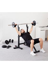Corength Bar Destekli Katlanabilir Bench Kas Geliştirme Sehpası ürün fotoğrafı