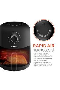 Haf-05 2 Lt Yağsız Fritöz ürün fotoğrafı
